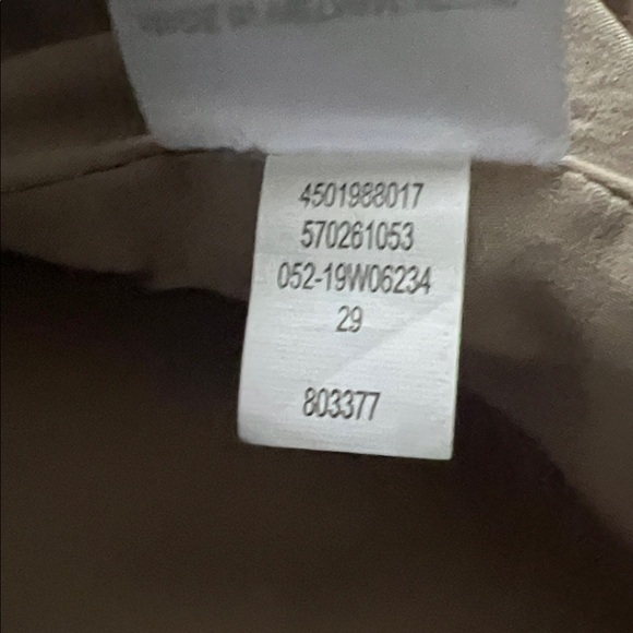 NWOT WHBM Pencil Skirt in CobbleStone (Tan) In Size 4 - Picture 12 of 13